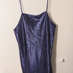 EUC Women's Gilligan & O'Malley Size XXL Purple Slip Dress/Nightgown